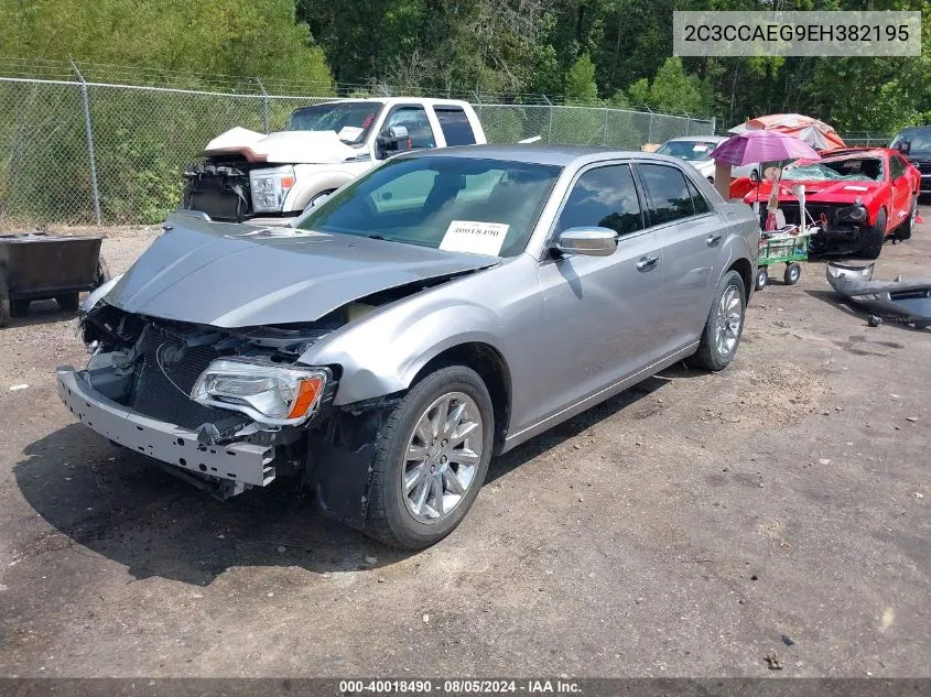 2014 Chrysler 300C VIN: 2C3CCAEG9EH382195 Lot: 40018490