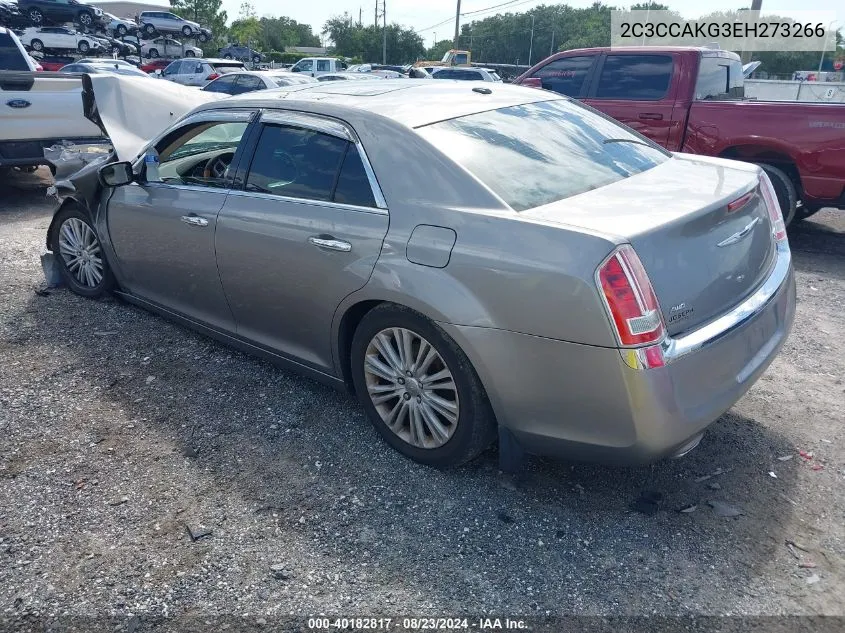 2014 Chrysler 300C Awd VIN: 2C3CCAKG3EH273266 Lot: 40182817