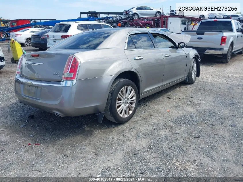 2014 Chrysler 300C Awd VIN: 2C3CCAKG3EH273266 Lot: 40182817