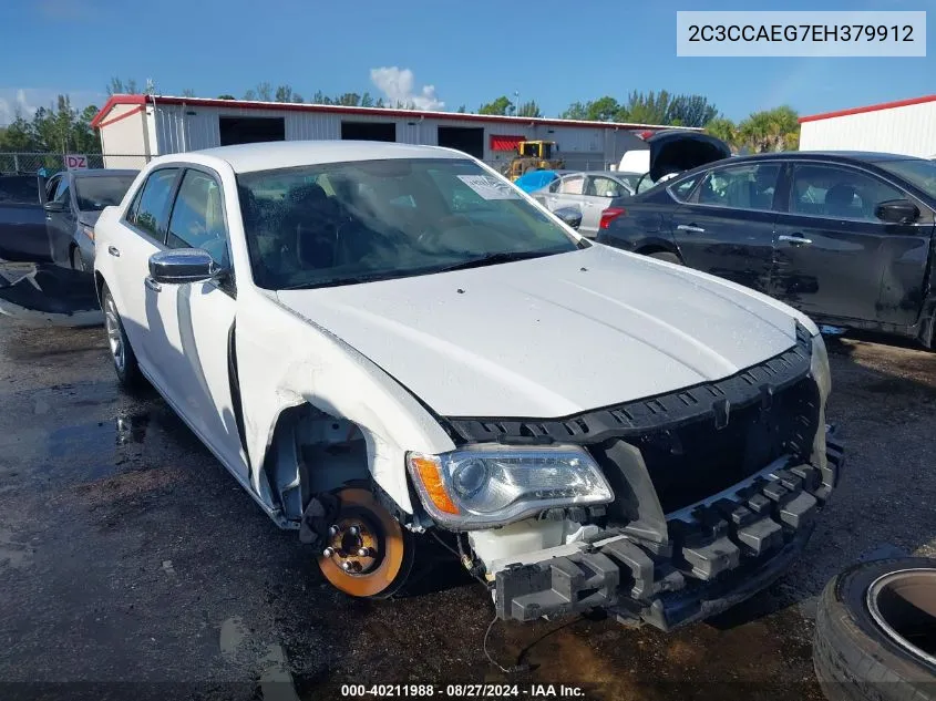 2014 Chrysler 300C VIN: 2C3CCAEG7EH379912 Lot: 40211988