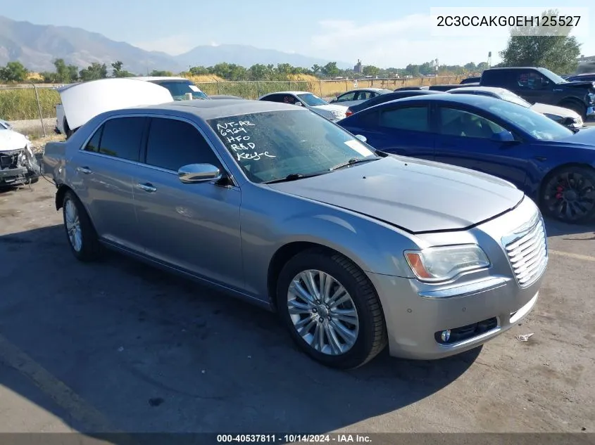 2014 Chrysler 300C Awd VIN: 2C3CCAKG0EH125527 Lot: 40537811