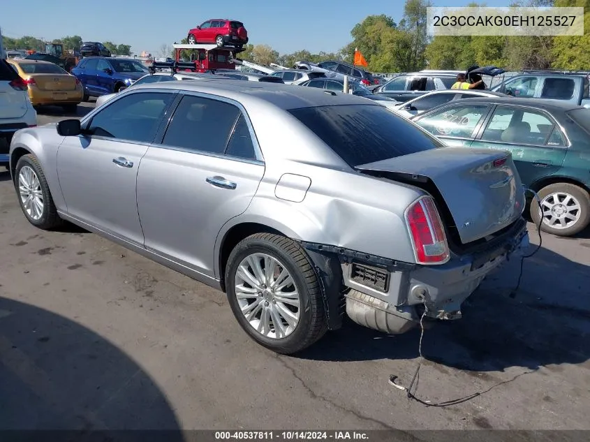 2014 Chrysler 300C Awd VIN: 2C3CCAKG0EH125527 Lot: 40537811