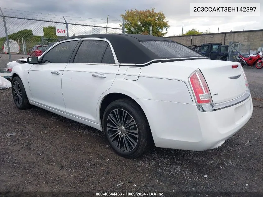 2014 Chrysler 300C VIN: 2C3CCAKT3EH142397 Lot: 40544463