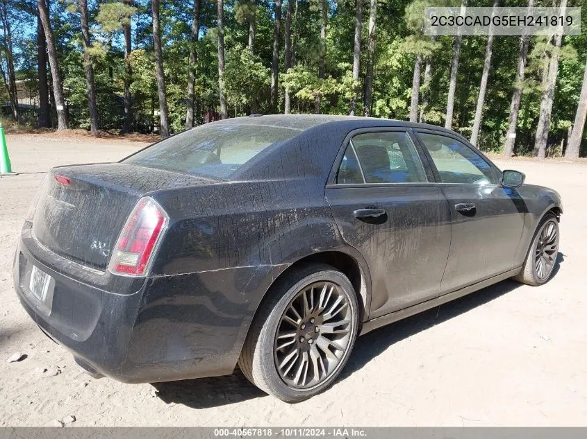 2014 Chrysler 300C Varvatos VIN: 2C3CCADG5EH241819 Lot: 40567818