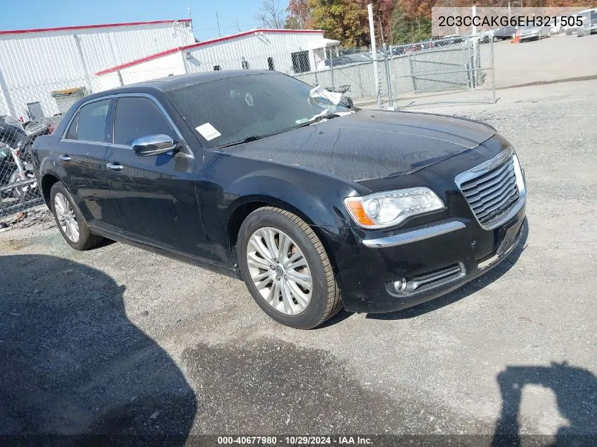 2014 Chrysler 300C Awd VIN: 2C3CCAKG6EH321505 Lot: 40677980