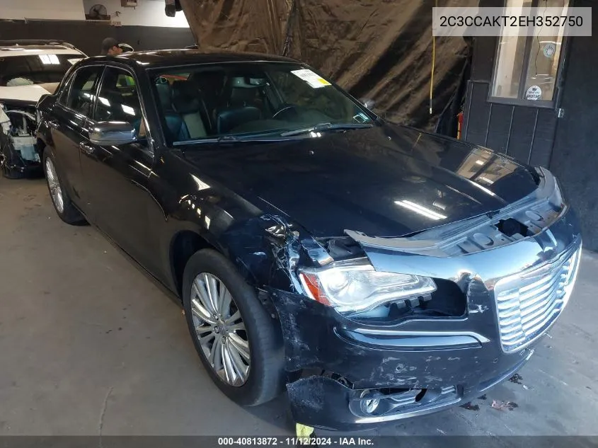 2014 Chrysler 300C Awd VIN: 2C3CCAKT2EH352750 Lot: 40813872