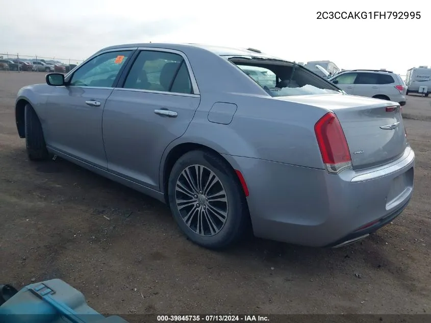 2C3CCAKG1FH792995 2015 Chrysler 300C Awd