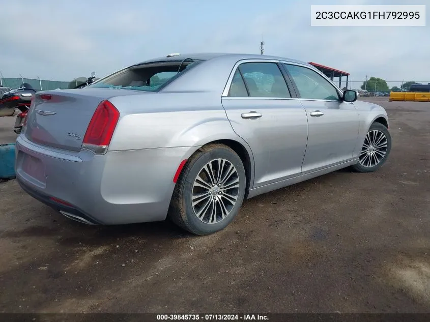 2C3CCAKG1FH792995 2015 Chrysler 300C Awd