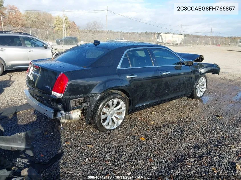 2015 Chrysler 300C VIN: 2C3CCAEG8FH766857 Lot: 40742478