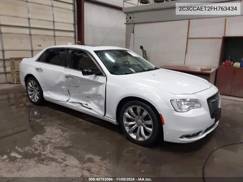 2015 Chrysler 300C VIN: 2C3CCAET2FH763434 Lot: 40763094