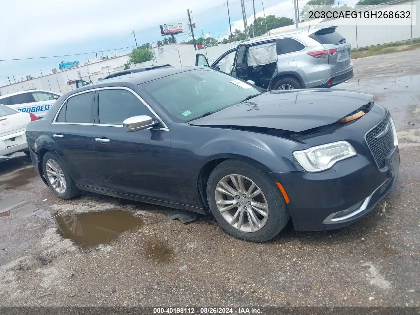 2016 Chrysler 300C VIN: 2C3CCAEG1GH268632 Lot: 40198112