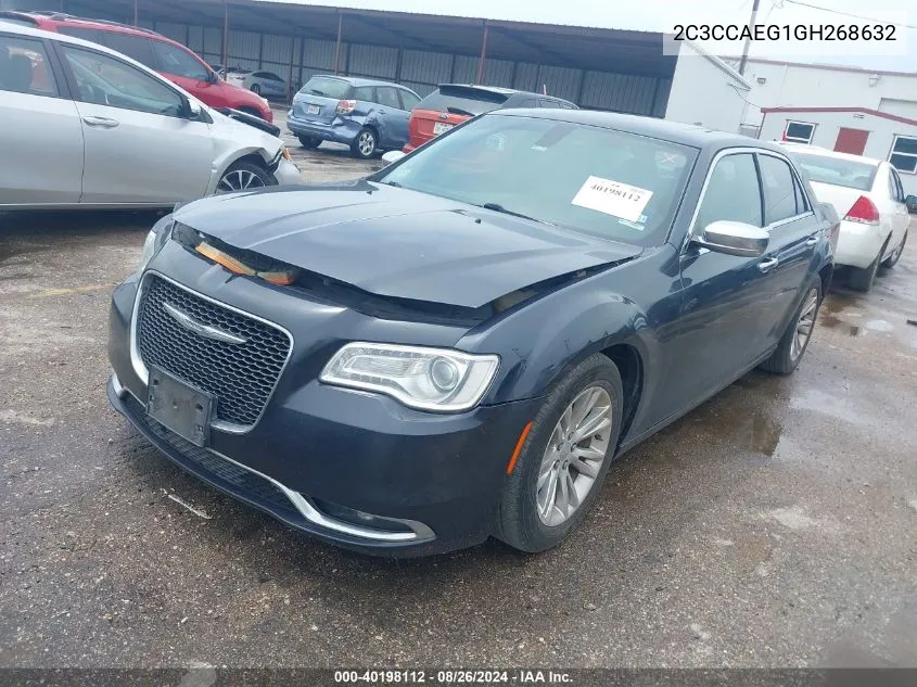 2016 Chrysler 300C VIN: 2C3CCAEG1GH268632 Lot: 40198112