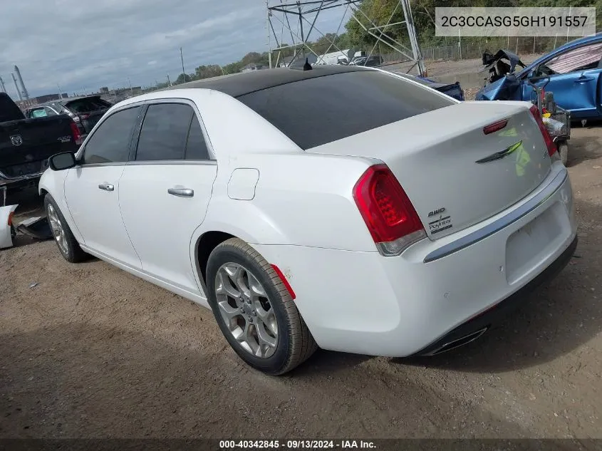 2C3CCASG5GH191557 2016 Chrysler 300C Platinum