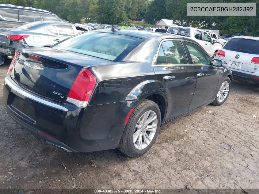 2016 Chrysler 300C VIN: 2C3CCAEG0GH282392 Lot: 40382375