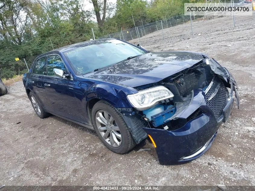 2C3CCAKG0GH334706 2016 Chrysler 300C Awd