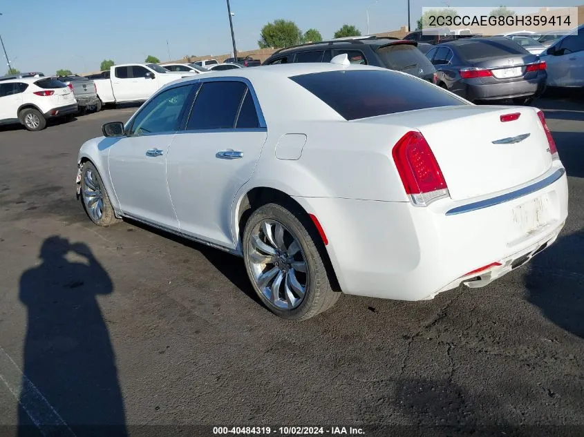 2C3CCAEG8GH359414 2016 Chrysler 300C