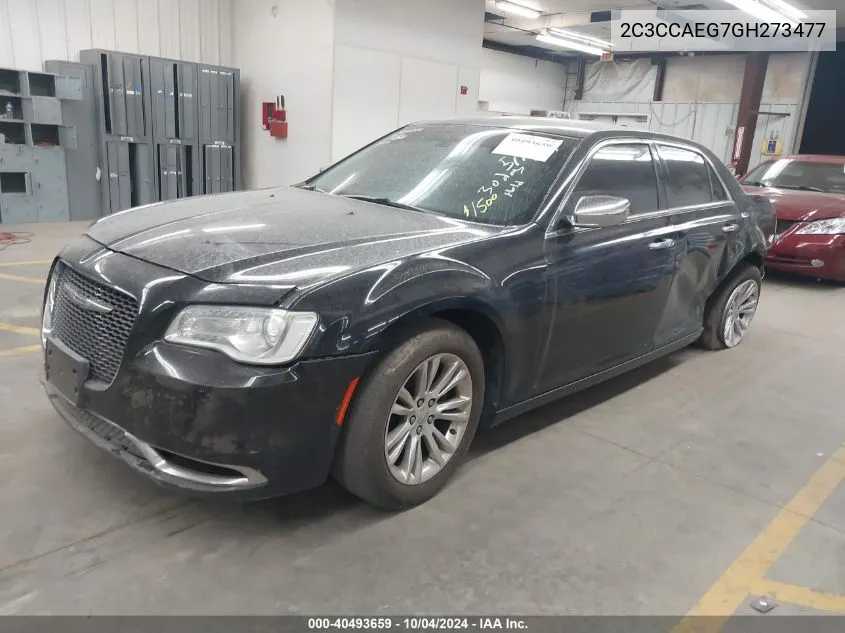 2016 Chrysler 300C VIN: 2C3CCAEG7GH273477 Lot: 40493659