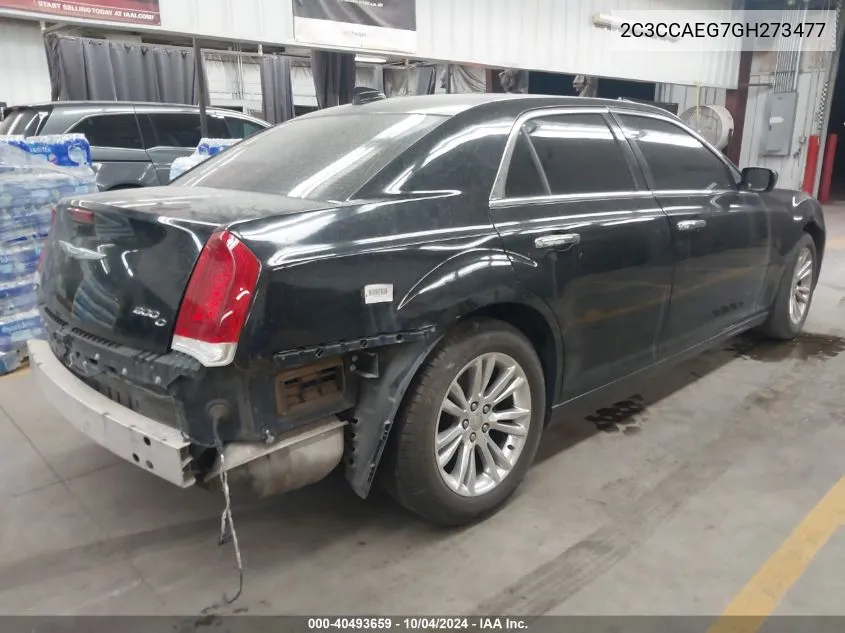 2016 Chrysler 300C VIN: 2C3CCAEG7GH273477 Lot: 40493659