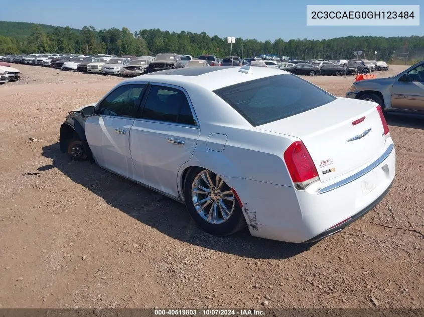 2016 Chrysler 300C VIN: 2C3CCAEG0GH123484 Lot: 40519803