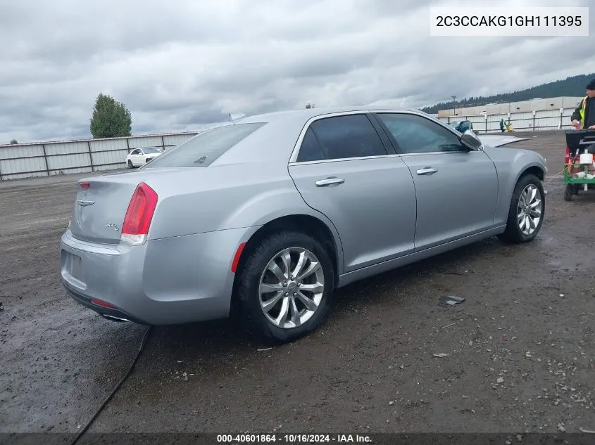 2C3CCAKG1GH111395 2016 Chrysler 300C Awd