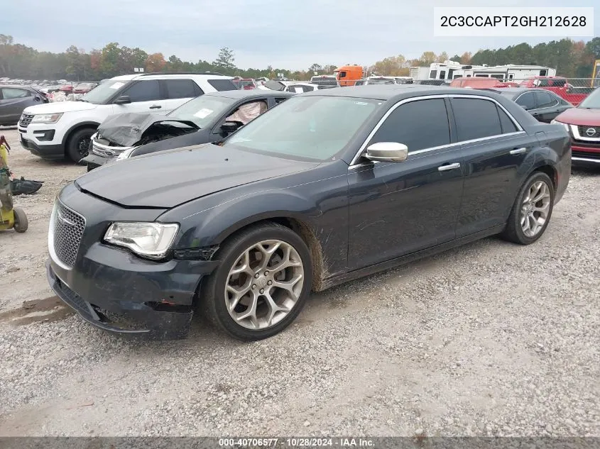 2016 Chrysler 300C Platinum VIN: 2C3CCAPT2GH212628 Lot: 40706577