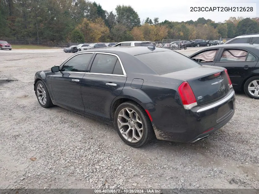 2016 Chrysler 300C Platinum VIN: 2C3CCAPT2GH212628 Lot: 40706577