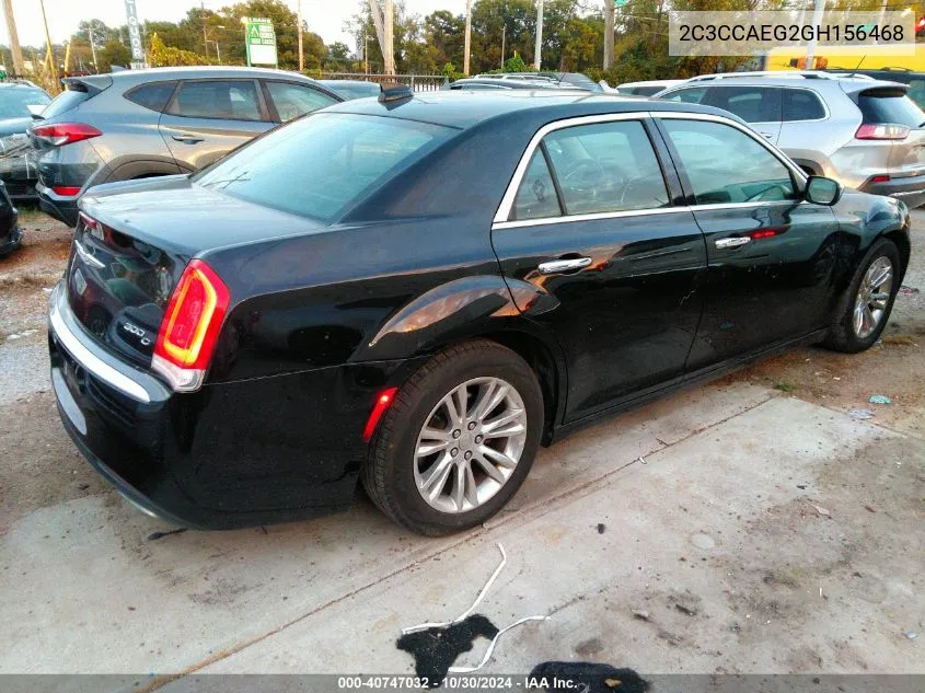 2C3CCAEG2GH156468 2016 Chrysler 300C