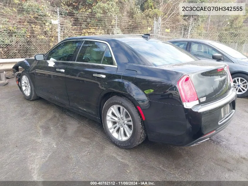 2016 Chrysler 300C VIN: 2C3CCAEG7GH342555 Lot: 40752112