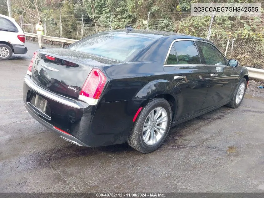 2016 Chrysler 300C VIN: 2C3CCAEG7GH342555 Lot: 40752112