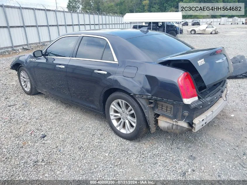 2C3CCAEG4HH564682 2017 Chrysler 300C