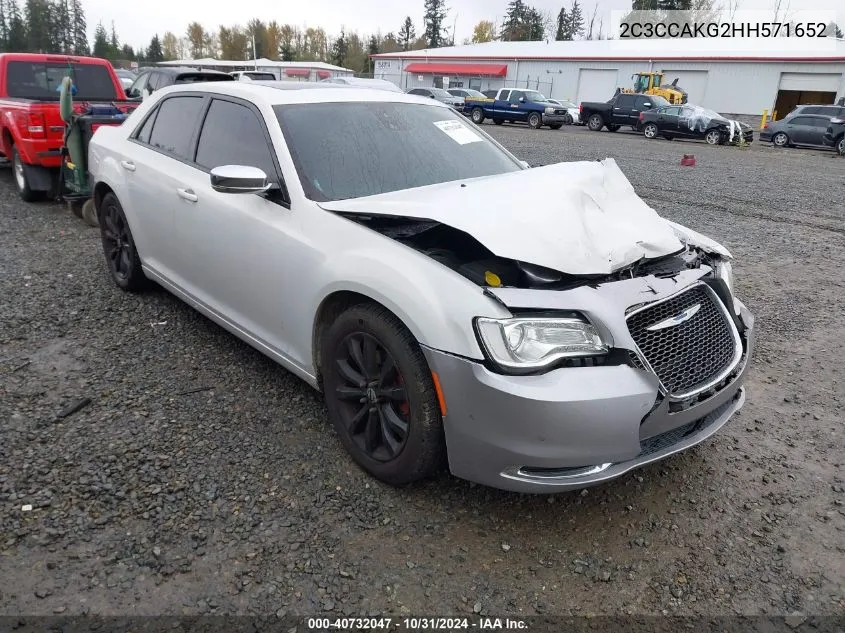 2017 Chrysler 300C Awd VIN: 2C3CCAKG2HH571652 Lot: 40732047