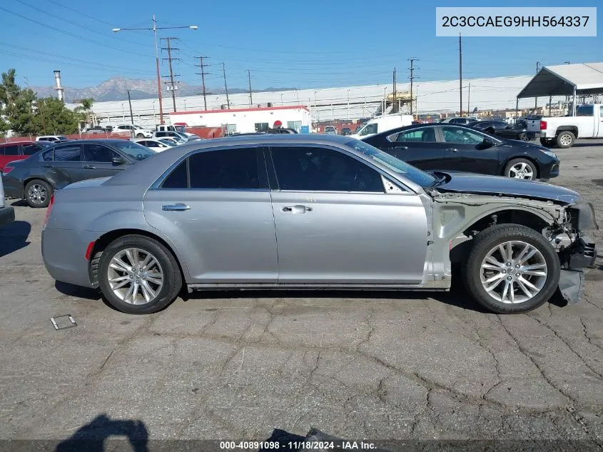 2C3CCAEG9HH564337 2017 Chrysler 300C