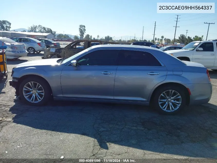 2C3CCAEG9HH564337 2017 Chrysler 300C