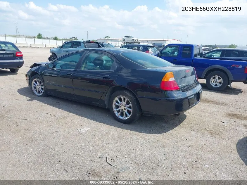 1999 Chrysler 300M VIN: 2C3HE66GXXH228819 Lot: 39339082