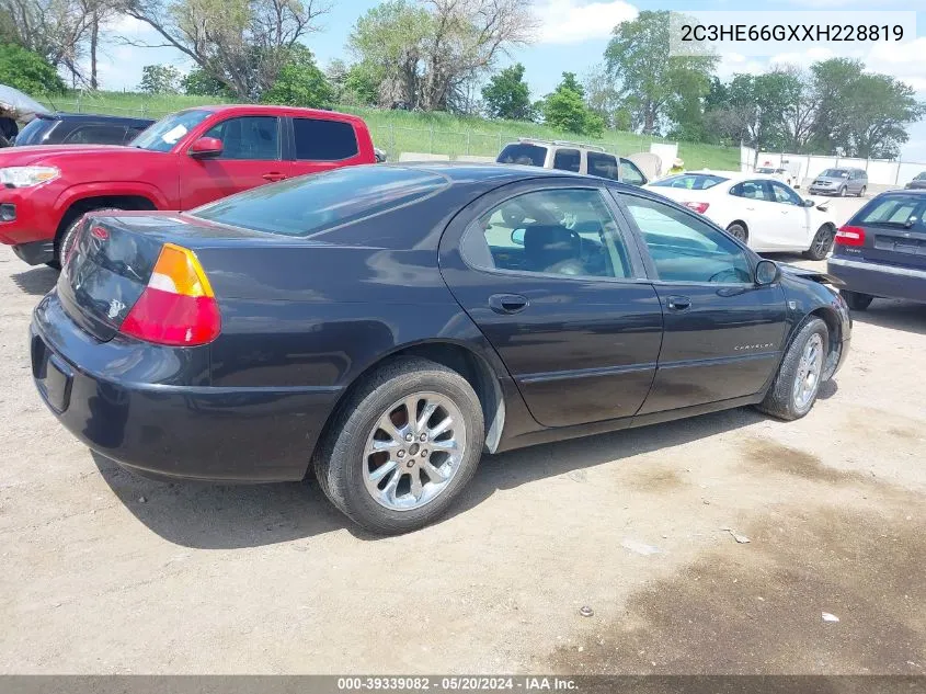 1999 Chrysler 300M VIN: 2C3HE66GXXH228819 Lot: 39339082