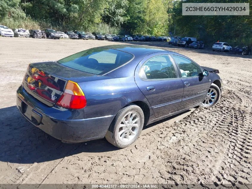 2000 Chrysler 300M VIN: 2C3HE66G2YH429034 Lot: 40442377