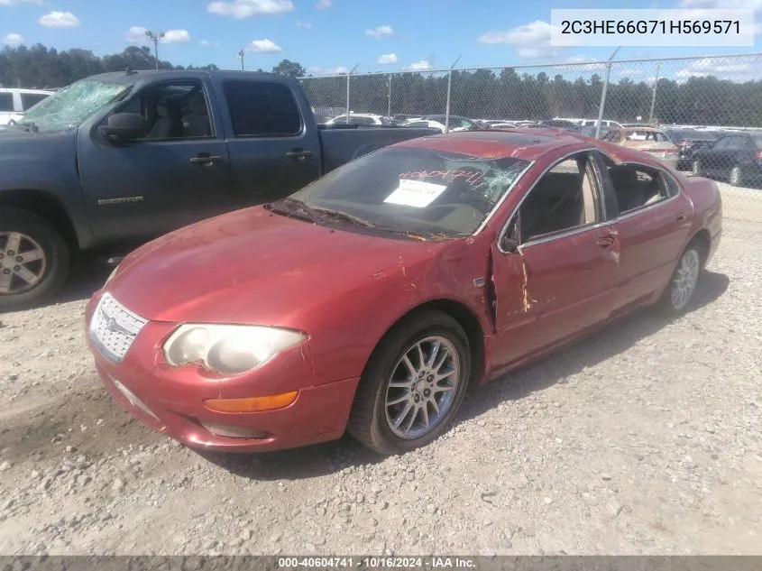 2001 Chrysler 300M VIN: 2C3HE66G71H569571 Lot: 40604741