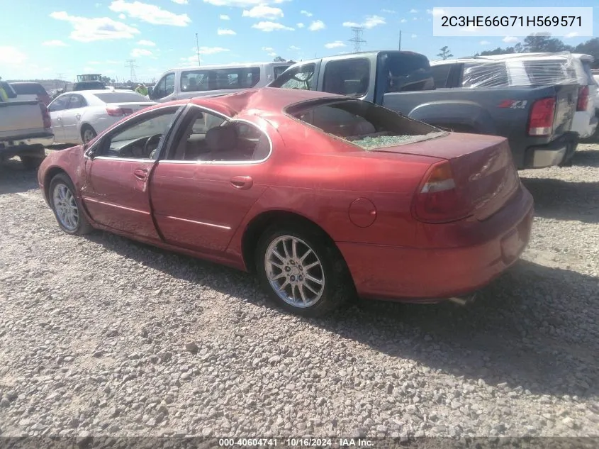 2001 Chrysler 300M VIN: 2C3HE66G71H569571 Lot: 40604741