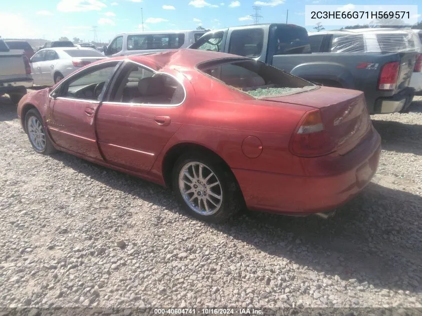 2001 Chrysler 300M VIN: 2C3HE66G71H569571 Lot: 40604741