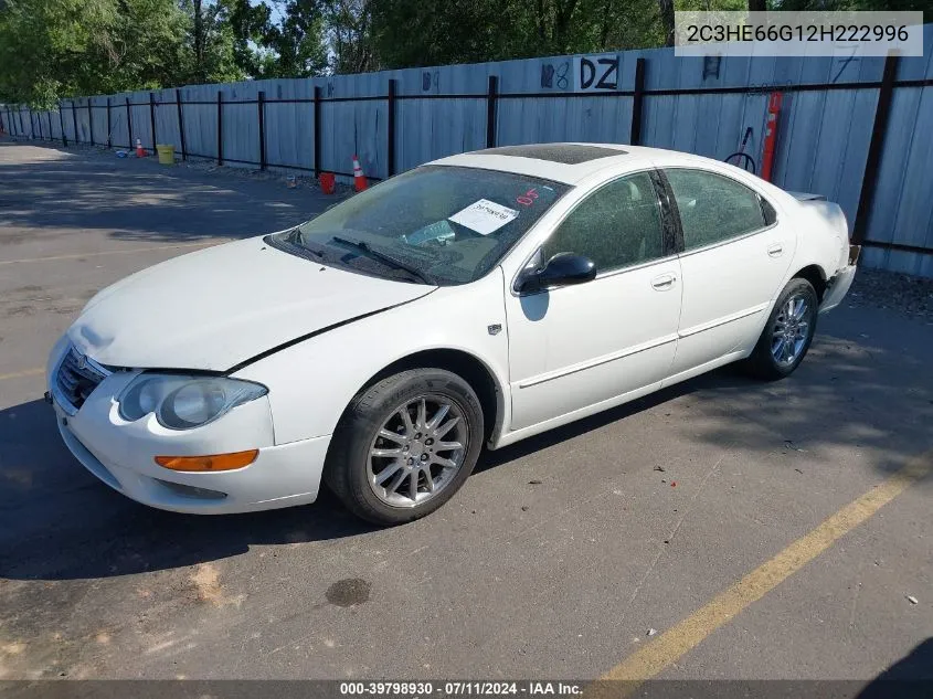 2002 Chrysler 300M VIN: 2C3HE66G12H222996 Lot: 39798930