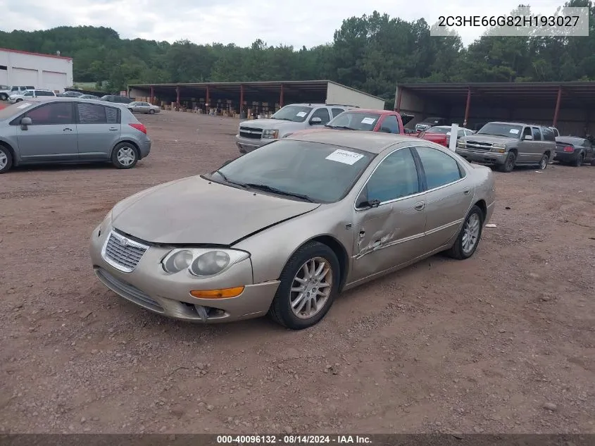 2002 Chrysler 300M VIN: 2C3HE66G82H193027 Lot: 40096132