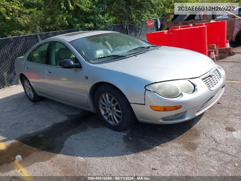 2002 Chrysler 300M VIN: 2C3AE66G12H269222 Lot: 40318384