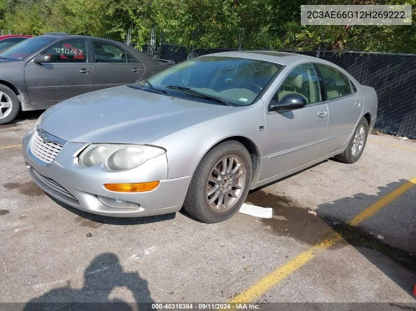 2002 Chrysler 300M VIN: 2C3AE66G12H269222 Lot: 40318384