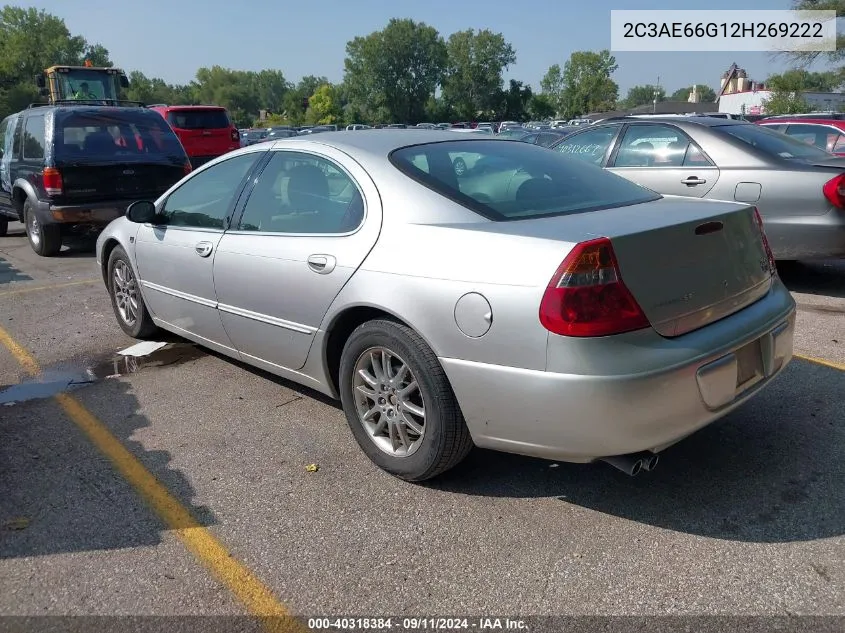 2002 Chrysler 300M VIN: 2C3AE66G12H269222 Lot: 40318384