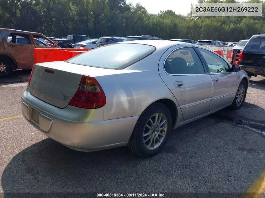 2002 Chrysler 300M VIN: 2C3AE66G12H269222 Lot: 40318384