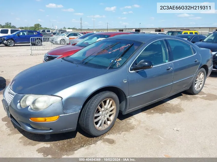 2002 Chrysler 300M VIN: 2C3AE66G32H219311 Lot: 40454369