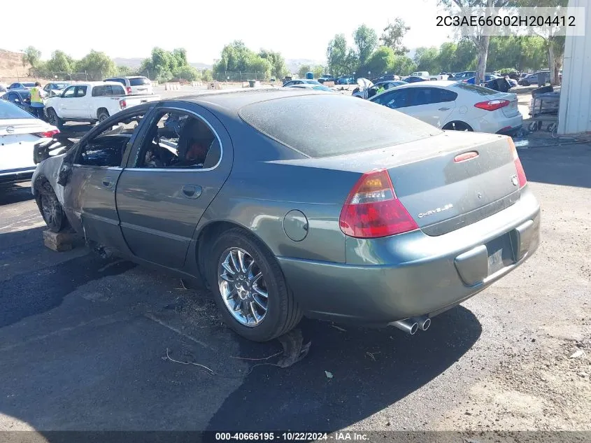 2002 Chrysler 300M VIN: 2C3AE66G02H204412 Lot: 40666195