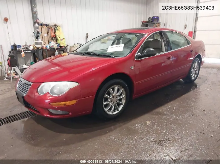 2003 Chrysler 300M VIN: 2C3HE66G83H539403 Lot: 40051813