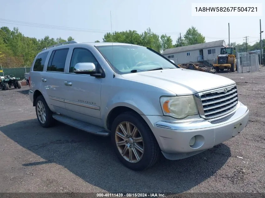 1A8HW58267F504721 2007 Chrysler Aspen Limited