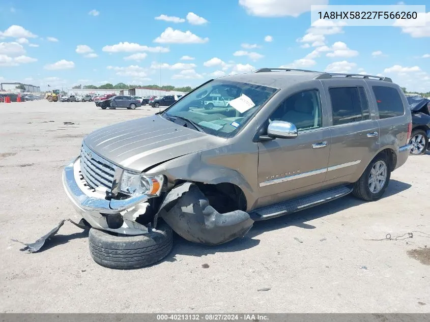 2007 Chrysler Aspen Limited VIN: 1A8HX58227F566260 Lot: 40213132